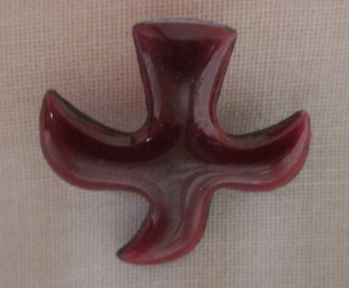 Dove pendant (Pins n°94) - Red