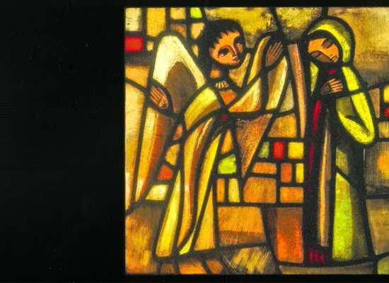 Annunciation, postcard 201
