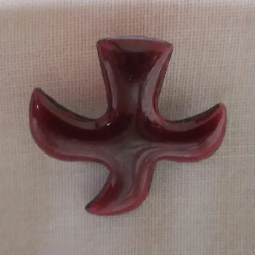 Product Dove pendant (Pins n°94) - Red Image