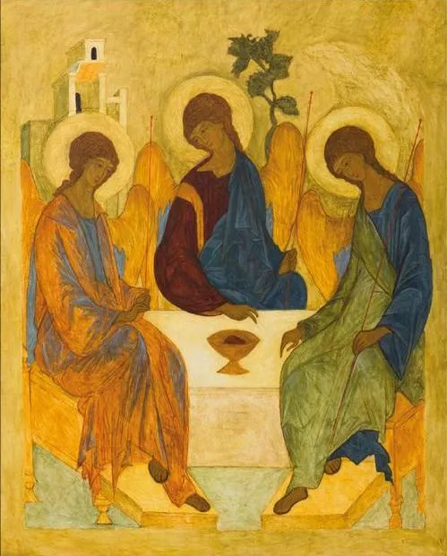 Product Icon on wood, 384 small - Holy Trinity Image