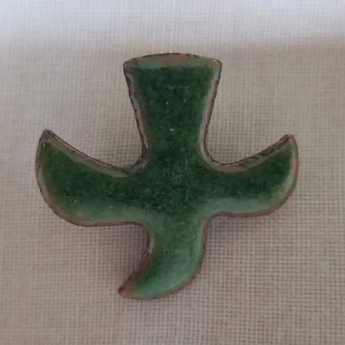 Product Dove pendant (Pins n°92) - Green Image